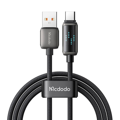 Product Καλώδιο USB Mcdodo CA-2350 USB-A to USB-C 6A, LED display, 1.2m base image