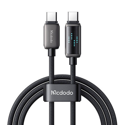 Product Καλώδιο USB Mcdodo CA-4250 USB-C to USB-C 100W, LED display, 1.2m base image
