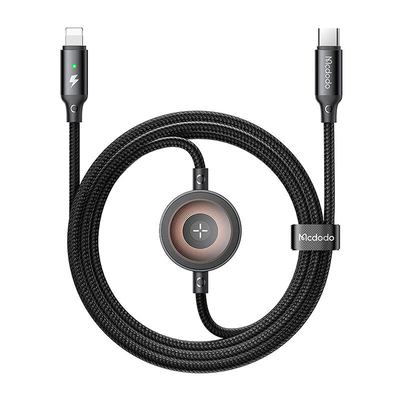 Product Φορτιστής Mcdodo CA-5680 2-in-1 USB-C to Lightning + Apple Watch charger, 36W, 1.5m base image