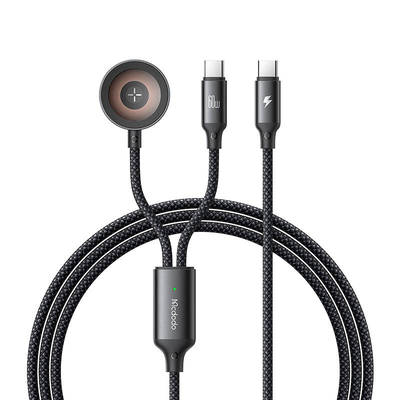 Product Φορτιστής Mcdodo CA-2200 2-in-1 USB-C + Apple Watch charger, 60W, 1.2m base image