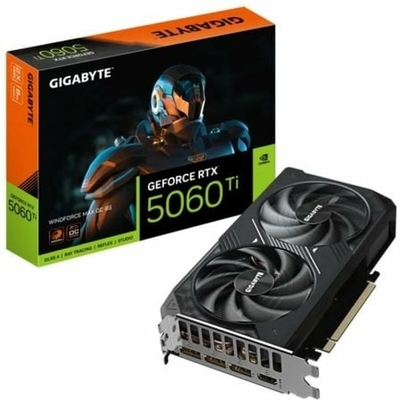Product Κάρτα Γραφικών Gigabyte 9VN506TWX8-00-G10 geforce rtx 5060 ti 8 GB GDDR7  base image