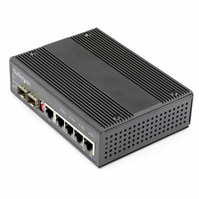 Product Network Switch Startech IES1G52UP12V  base image