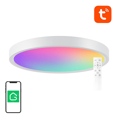 Product Φωτιστικό Οροφής Gosund 30cm WiFi/Bluetooth 16M RGBCW LB12 1920lm Tuya + Remote Control. base image