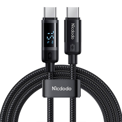 Product Καλώδιο USB Mcdodo CA-5780 USB-C to USB-C 60W data 1.2m (Black) base image