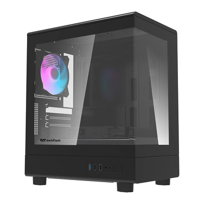 Product Κουτί Η/Υ Darkflash DB330M + 3 ανεμιστήρες aRGB (Μαύρο) base image