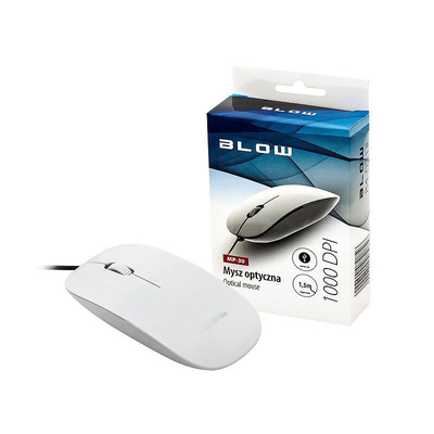 Product Ποντίκι Ενσύρματο Blow MP-30 Λευκό base image
