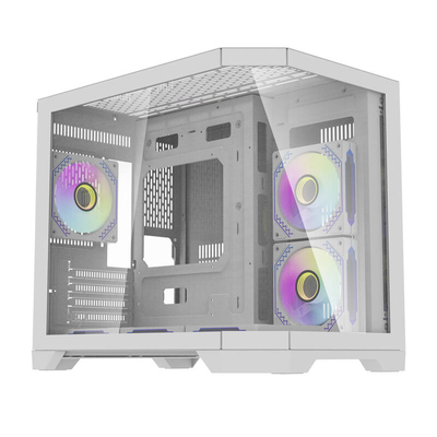 Product Κουτί Η/Υ Darflash FT418 + 6 ανεμιστήρες aRGB (Λευκό) base image