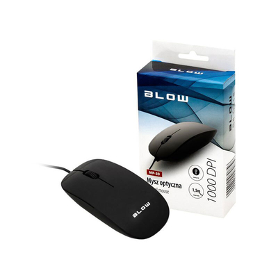 Product Ποντίκι Ενσύρματο Blow MP-30 Μαύρο base image
