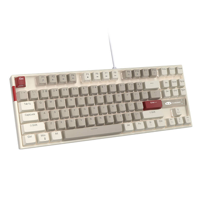 Product Ενσύρματο Πληκτρολόγιο Gaming MageGee MK-STAR (retro White-gray) base image