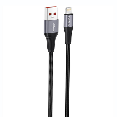 Product Καλώδιο USB Foneng X112 USB-A to Lightning 2.4A, 1m (Black) base image