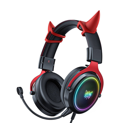 Product Gaming Ακουστικά Onikuma X10 Μαύρο και κόκκινο ροζ Demona base image