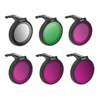 Product Φίλτρα Φακών για Drone Sunnylife set of six for DJI Neo MCUV+CPL+ND8+ND16+ND32+ND64 base image