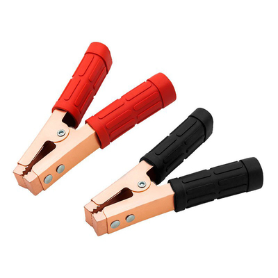 Product Σετ Κροκοδειλάκια Xtreme 500A μεγάλα μαύρα/κόκκινα base image