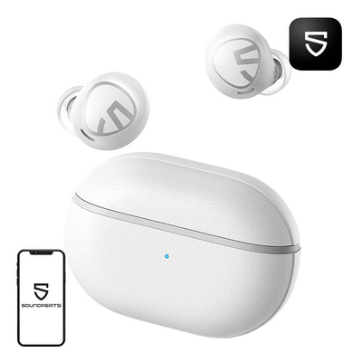 Product Bluetooth Handsfree Ακουστικά Soundpeats TWS Free2 Classic (White) base image