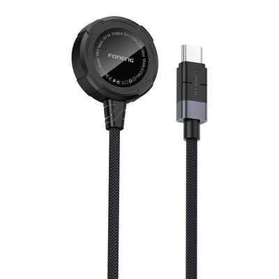 Product Φορτιστής Wearables Foneng W02 for Apple Watch 2.5W, 1m (Black) base image
