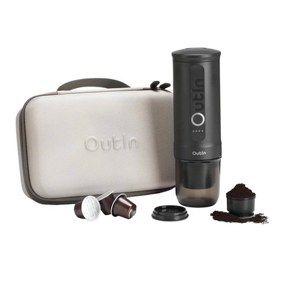 Product Φορητή Καφετιέρα Outin Nano 7500mAh Set (Gray) + Protective Case base image