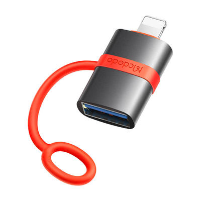 Product Αντάπτορας USB Mcdodo OT-3810 USB-A to Lightning Adapter (Black) base image