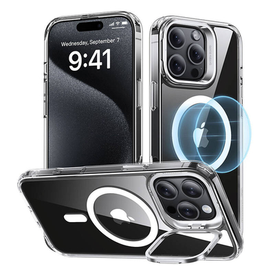 Product Θήκη Κινητού ESR Classic Hybrid (HaloLock) with stand for iPhone 16 Pro Max (transparent) base image