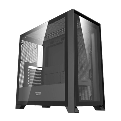 Product Κουτί Η/Υ Darkflash DRX90 γυάλινη (Μαύρο) base image