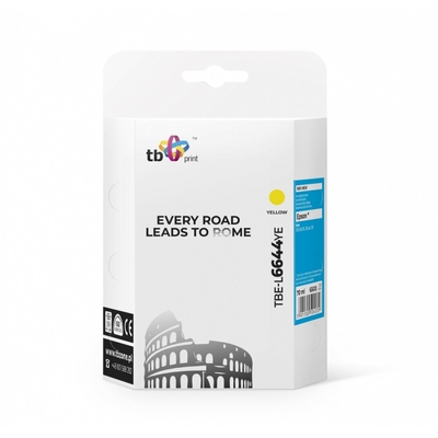 Product Μελάνι Συμβατό Tb Print Για Epson L100/110/200/210/3xx/550 Tbe-L6644yellow base image