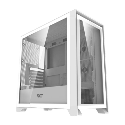 Product Κουτί Η/Υ Darkflash DRX90 Γυάλινη (Λευκό) base image