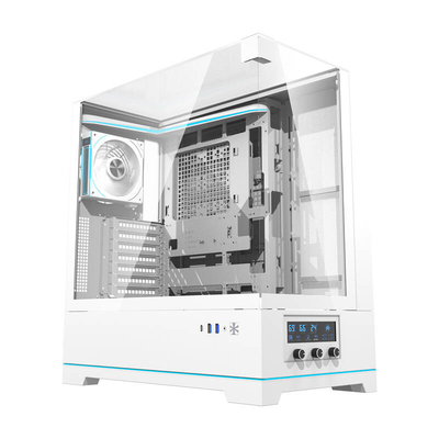 Product Κουτί Η/Υ Darkflash DY450 PRO (Λευκό) + 1 ανεμιστήρας base image