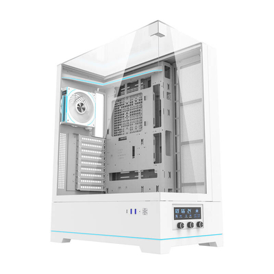Product Κουτί Η/Υ Darkflash DY450L PRO (Λευκό) + 1 ανεμιστήρας base image