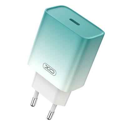 Product Φορτιστής Πρίζας XO CE18, USB-C, PD30W (μπλε) base image