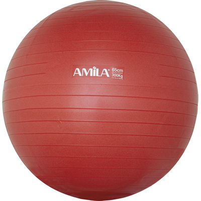 Product Μπάλα γυμναστικής Amila Gymball 65cm Κόκκινη Bulk base image