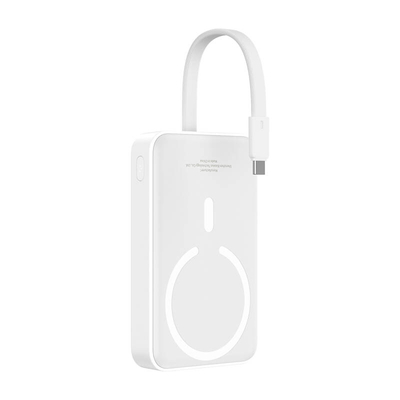 Product Powerbank Baseus Mini 10000mAh 30W Magnetic (Λευκό) Bayern Edition base image