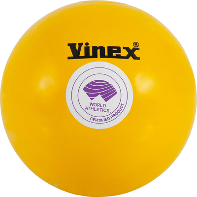Product Σφαίρα Vinex Λειασμένη 5Kg World Athletics Approved, Κίτρινη base image