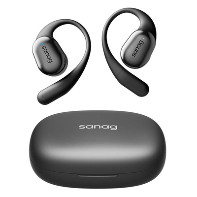 Product Bluetooth Handsfree Ακουστικά Sanag OWS C16S (Μαύρο) base image