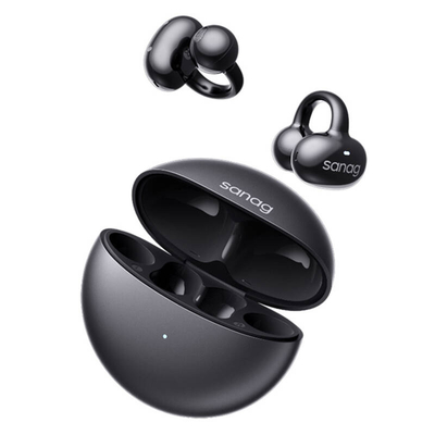 Product Bluetooth Handsfree Ακουστικά Sanag OWS S6S (Μαύρο) base image