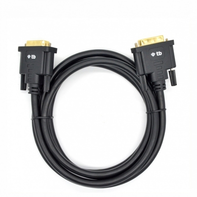 Product Καλώδιο Tb Dvi M 24 + 1 1.8 M. Black, Gold Plated base image