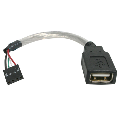 Product Καλώδιο USB Startech USBMBADAPT USB A Γκρι base image