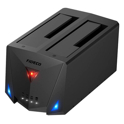 Product Docking/Cloning Station Fideco YPZ220B HDD/SSD (USB 3.2, SATA I/II/III) base image