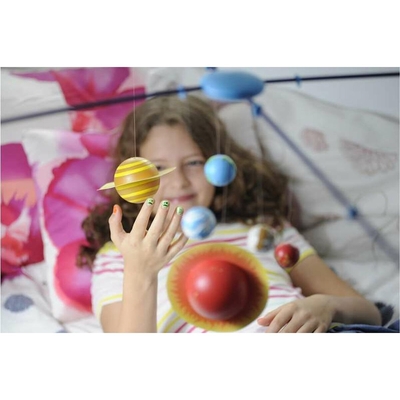 Product Εκπαιδευτικό παιχνίδι Hape Kit sistema solare rotante in 3D 37,3 x 28,3 x 6,5 cm base image