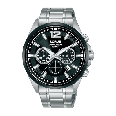 Product Ανδρικό Ρολόι Lorus RT381JX9 Μαύρο Ασημί base image