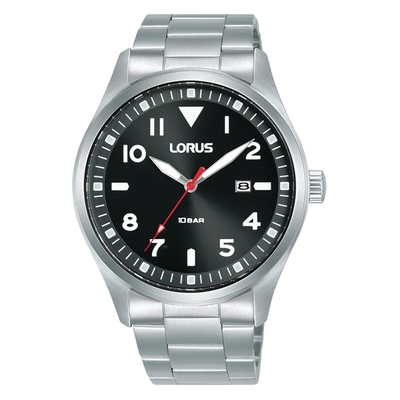 Product Ανδρικό Ρολόι Lorus RH923QX9 Μαύρο Ασημί base image