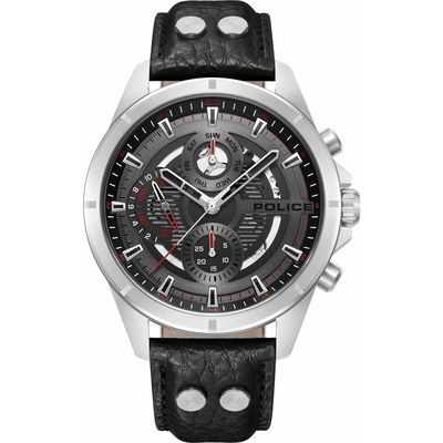 Product Ανδρικό Ρολόι Police PEWJF0004601 Μαύρο Γκρι base image
