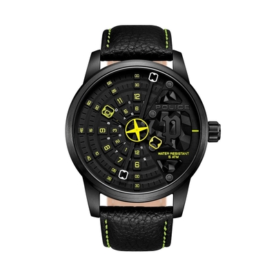 Product Ανδρικό Ρολόι Police PEWJA0022101 Μαύρο base image