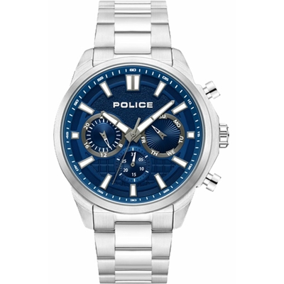 Product Ανδρικό Ρολόι Police PEWJK0021004 Ασημί base image