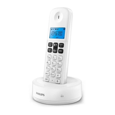 Product Ασύρματο Τηλέφωνο Philips D1611W/34 1,6" Λευκό base image