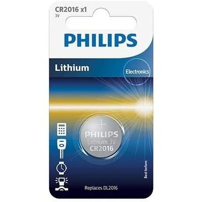 Product Μπαταρίες Philips CR2016/01B base image
