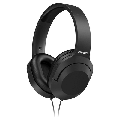 Product Ακουστικά Κεφαλής Philips Μαύρο Ενσύρματο base image