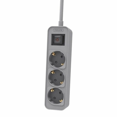 Product Πολύπριζο με 3 Πρίζες με διακόπτη Philips CHP2134G/12  base image