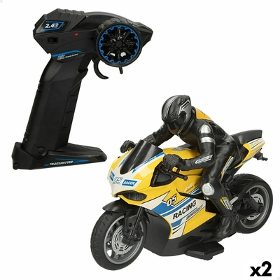 Product Μηχανή με Τηλεχειριστήριο Speed & Go Μοτοσικλέτα 1:10 x2 base image