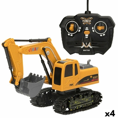 Product Εκσκαφέας με Τηλεχειριστήριο Speed & Go 1:24 4 Μονάδες base image