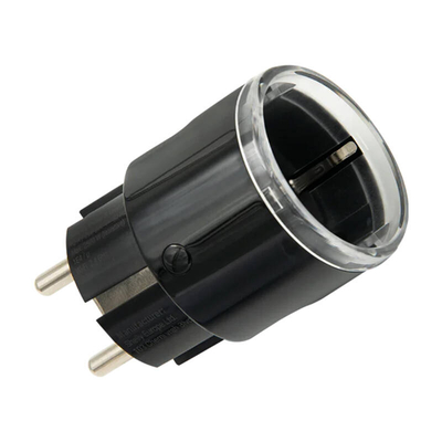 Product Smart Μονόπριζο Shelly Plug S MTR Gen3 Outlet (Black) base image