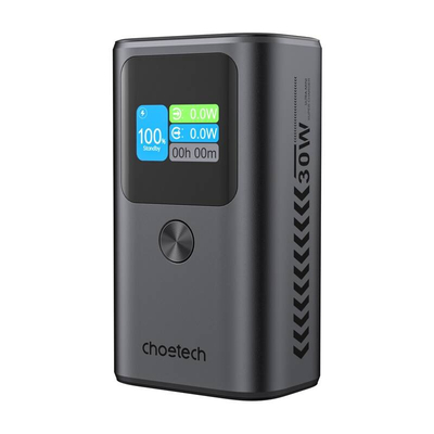 Product Powerbank Choetech B701 10000mAh PD30W (γκρι) base image